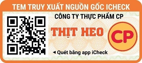 Tem truy xuất nguồn gốc thịt heo